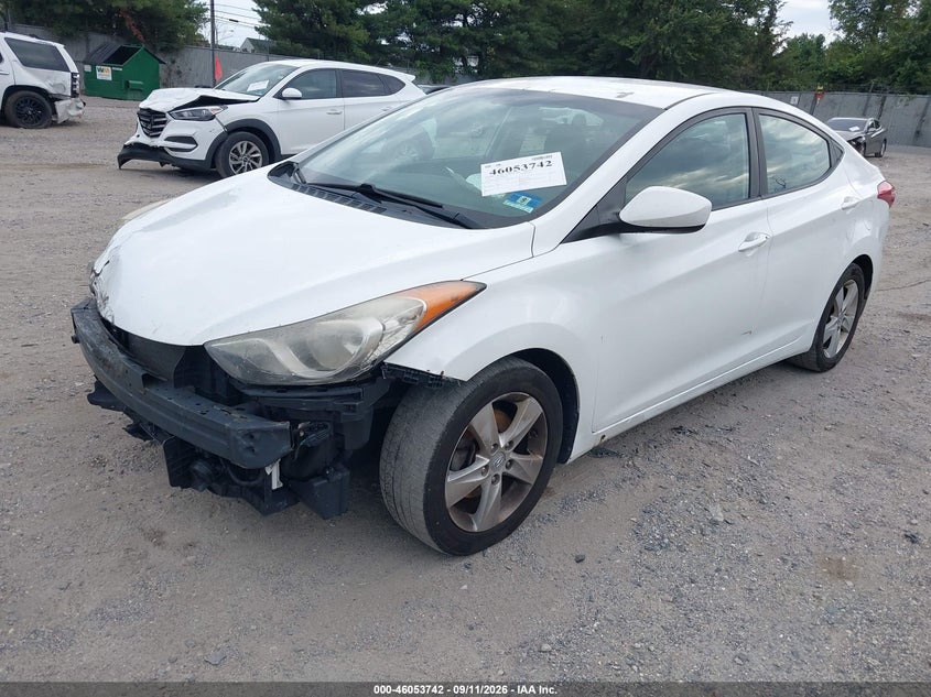 Vin: 5npdh4ae6dh451115, lot: 46553263, hyundai elantra gls 20132