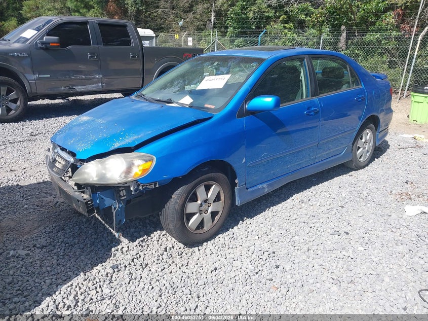 2008 Toyota Corolla, Front End, IAAI, VIN 2T1BR32E38C924362 — photo 2