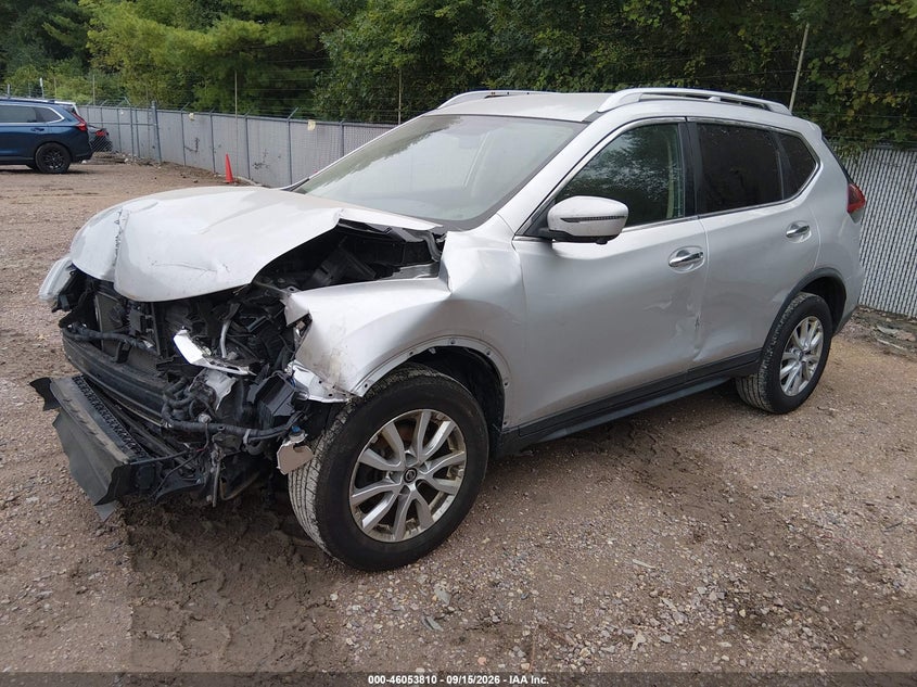 Vin: knmat2mv0jp569663, lot: 46553331, nissan rogue sv 20182