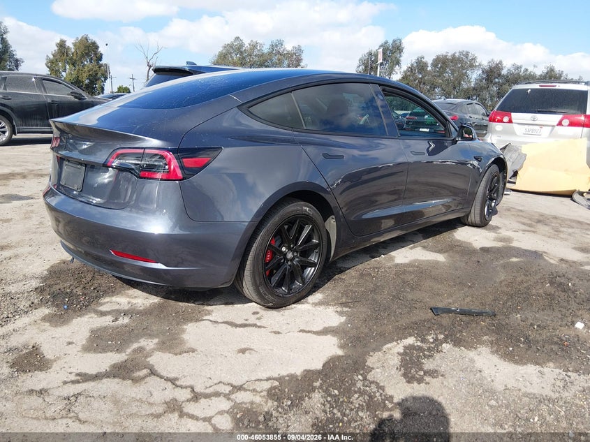 Vin: 5yj3e1ea2pf569742, lot: 46553376, tesla model 3 rear-wheel drive 20234