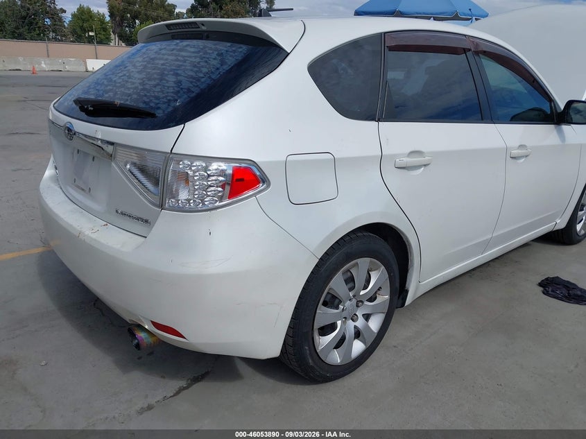 2010 SUBARU IMPREZA auction photo 6