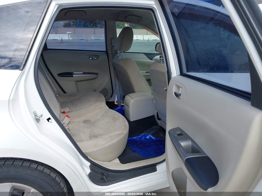 2010 SUBARU IMPREZA auction photo 8