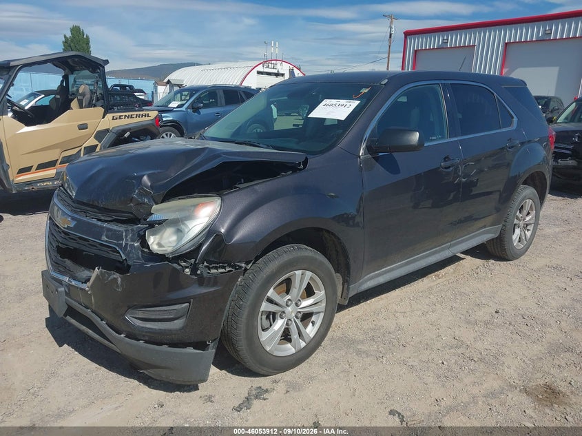 Vin: 2gnalbek3g6226947, lot: 46553433, chevrolet equinox ls 20162