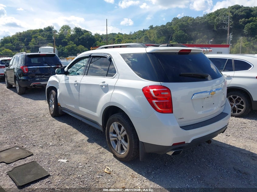 Vin: 2gnflfe36g6359904, lot: 46553458, chevrolet equinox lt 20163