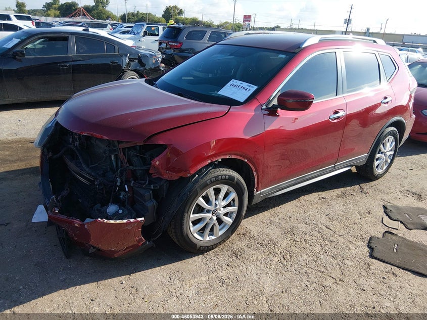 Vin: 5n1at2mt3jc704622, lot: 46553464, nissan rogue sv 20182