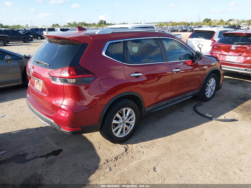 Vin: 5n1at2mt3jc704622, lot: 46553464, nissan rogue sv 20184