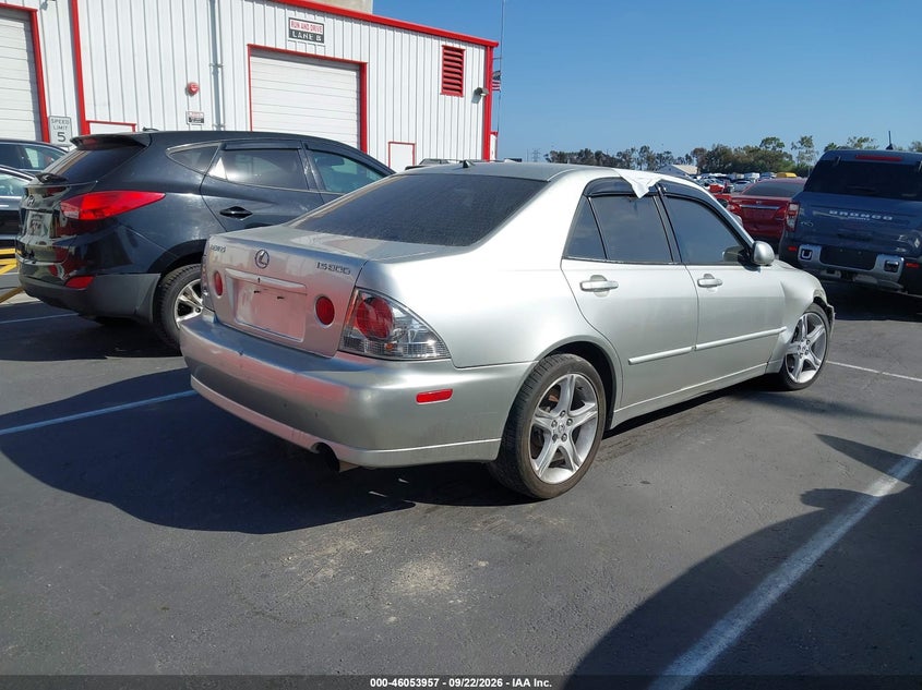 LEXUS IS 300 2003 VIN JTHBD192730069665