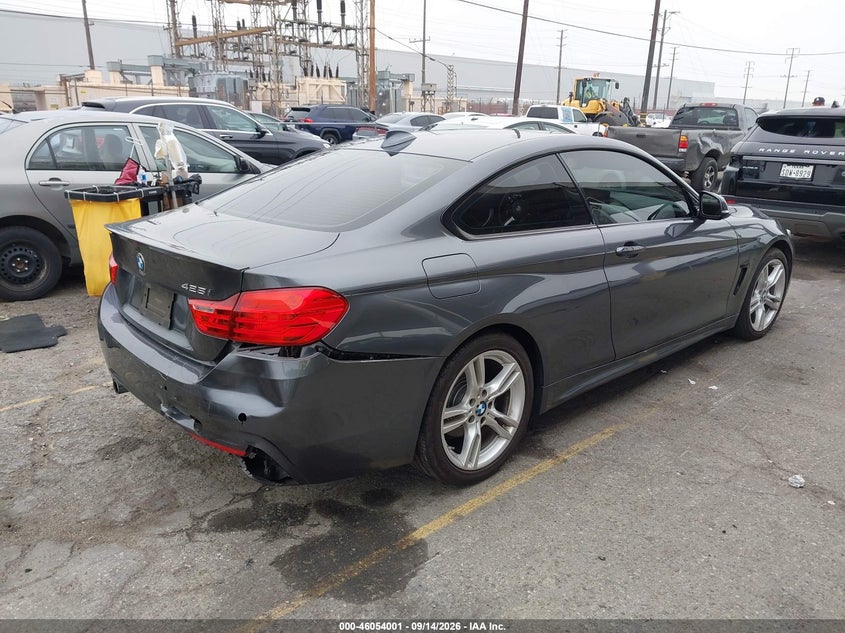 Vin: wba3n7c50fk224233, lot: 46553522, bmw 428i 20154