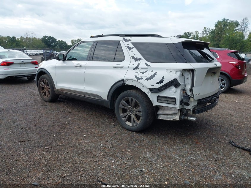 Vin: 1fmsk8dh1mgb12753, lot: 46553538, ford explorer xlt 20213