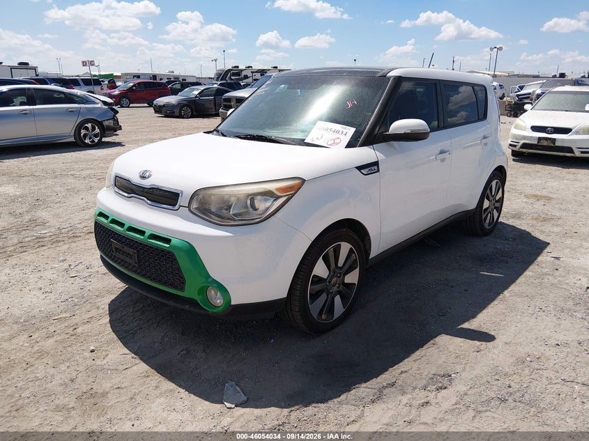 Vin: kndjx3a50f7117198, lot: 46553555, kia soul ! 20152