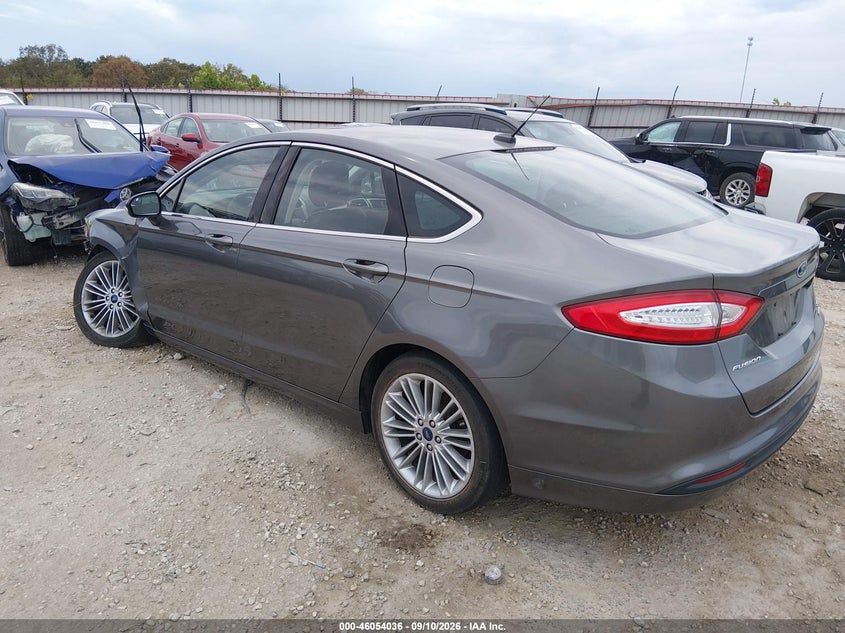 Vin: 3fa6p0hd3er223417, lot: 46553557, ford fusion se 20143