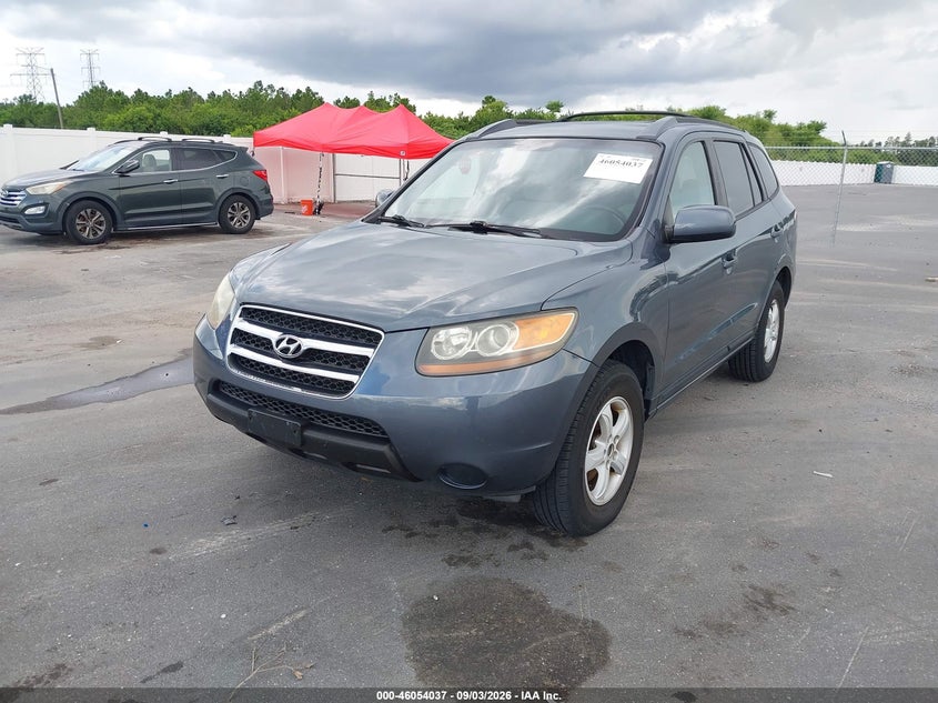 2007 HYUNDAI SANTA FE SPORT UTILITY VEHICLE 2.7L V-6 DOHC, VVT, REGULAR , 185HP