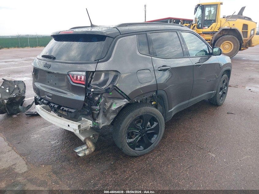 Vin: 3c4njdbb0mt549327, lot: 46553560, jeep compass altitude 4x4 20214