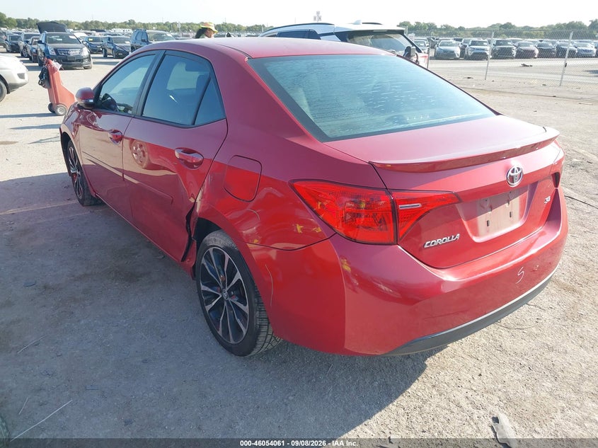 Vin: 2t1burhe6hc879202, lot: 46553582, toyota corolla se 20173