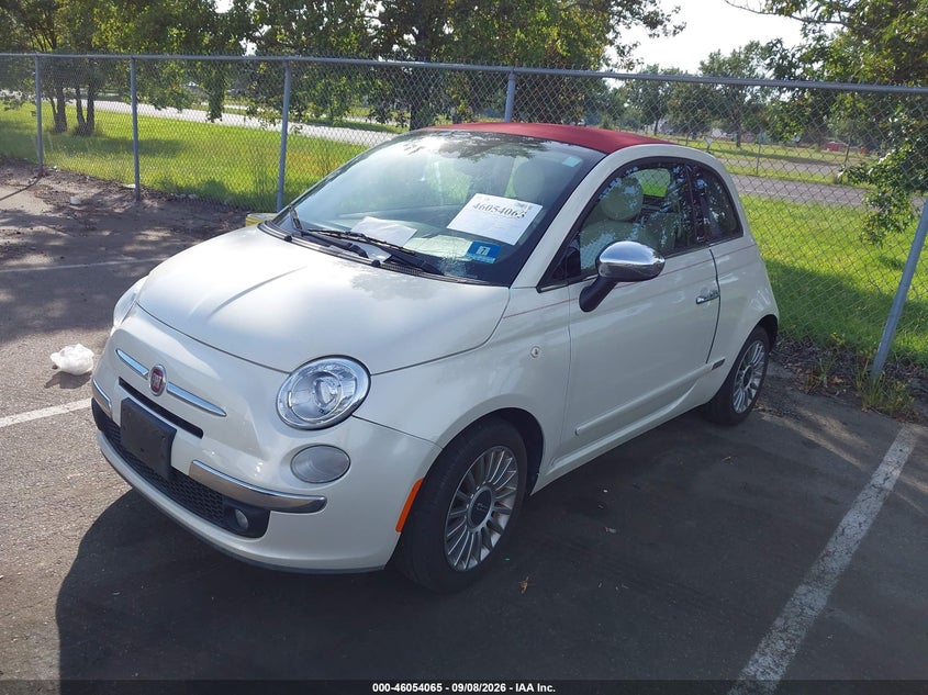 Vin: 3c3cffer0ft755929, lot: 46553586, fiat 500c lounge 20152