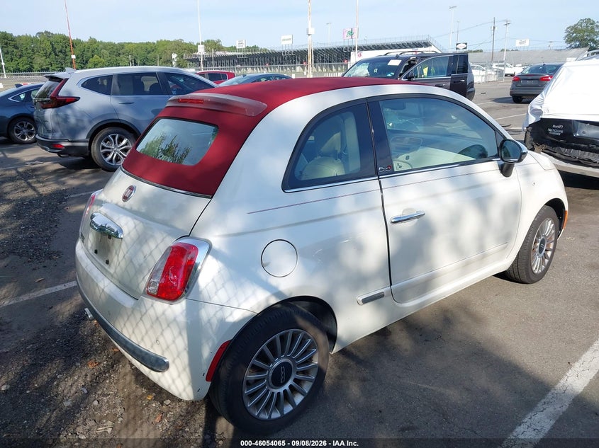 Vin: 3c3cffer0ft755929, lot: 46553586, fiat 500c lounge 20154