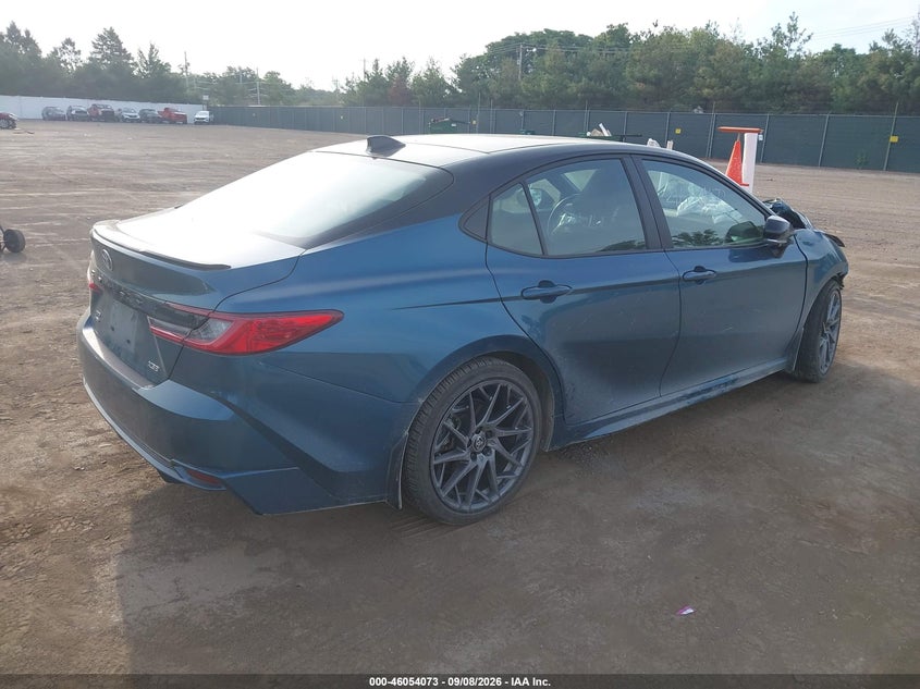 Vin: 4t1dbadk1su031942, lot: 46553595, toyota camry xse 20254