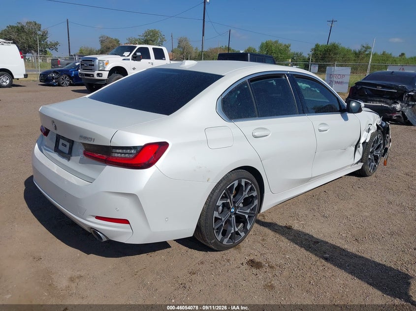 Vin: 3mw69cw01s8f20609, lot: 46553599, bmw 330i 20254