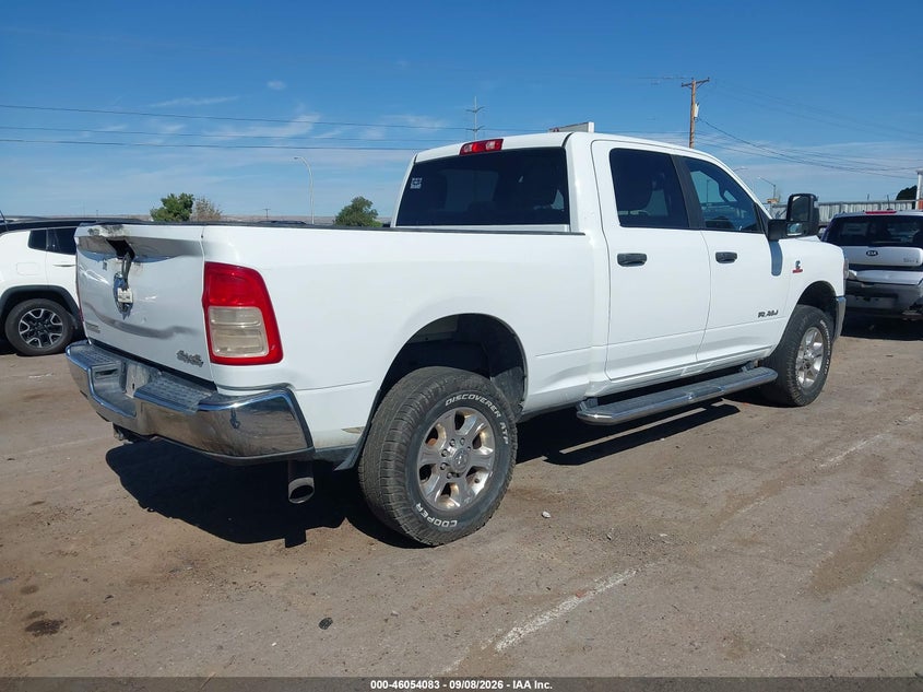Vin: 3c6ur5dl0rg100785, lot: 46553604, ram 2500 big horn  4x4 6'4 box 20244