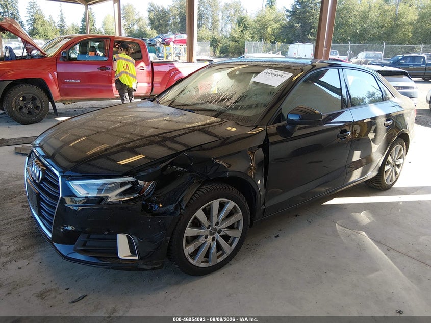 AUDI A3 2017 VIN WAUB8GFF0H1048719