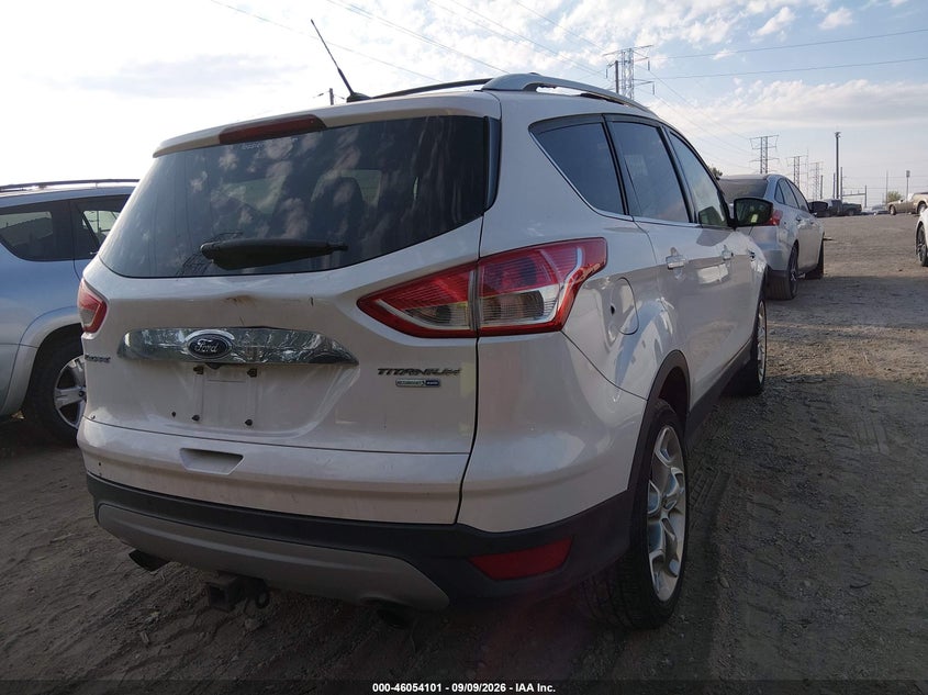 Vin: 1fmcu9j93guc54903, lot: 46553622, ford escape titanium 20164