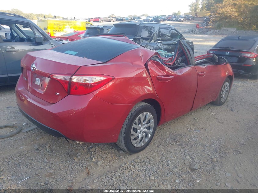 Vin: 5yfburhe6kp949806, lot: 46553626, toyota corolla le 20194
