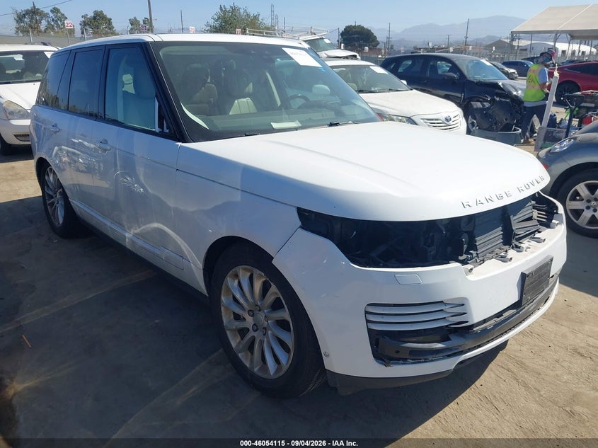 2019 Land Rover Range Rover 3.0L V6 Supercharged Hse, Front, IAAI, VIN SALGS2SVXKA540488