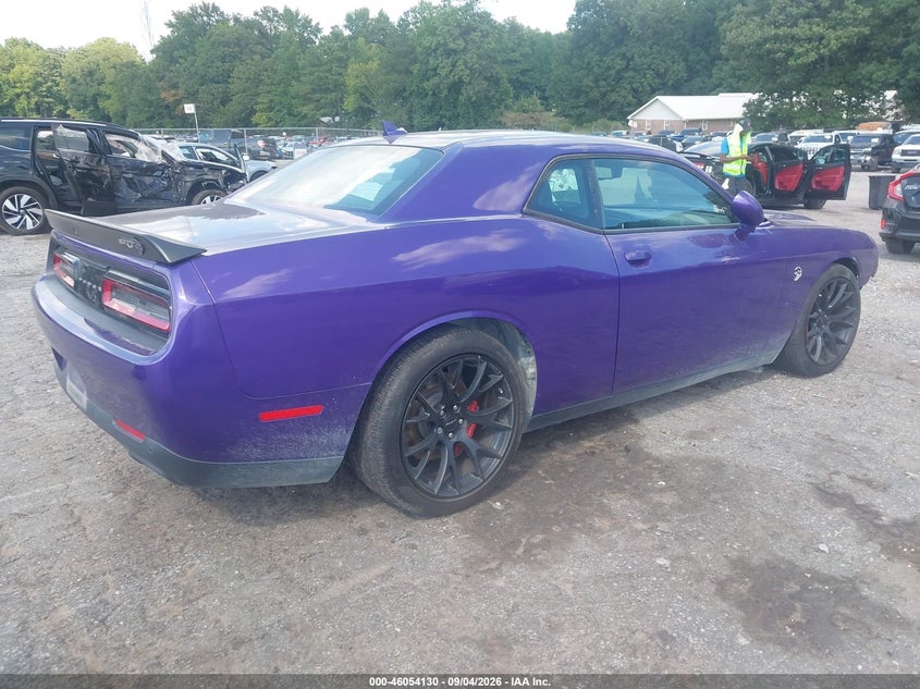Vin: 2c3cdzc96kh718851, lot: 46553651, dodge challenger srt hellcat 20194