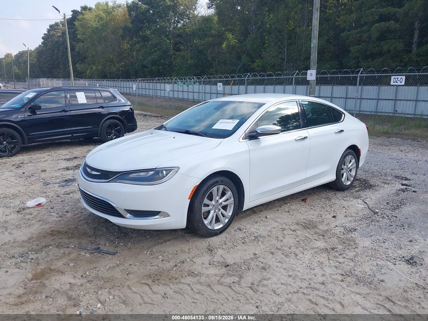 Vin: 1c3cccabxgn154402, lot: 46553654, chrysler 200 limited 20162