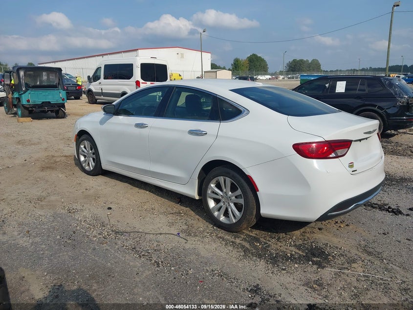 Vin: 1c3cccabxgn154402, lot: 46553654, chrysler 200 limited 20163
