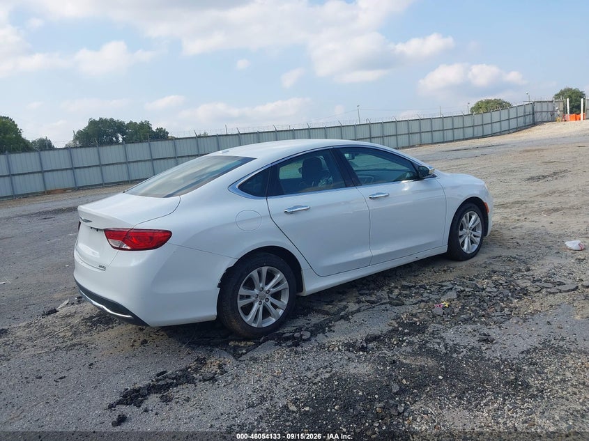 Vin: 1c3cccabxgn154402, lot: 46553654, chrysler 200 limited 20164