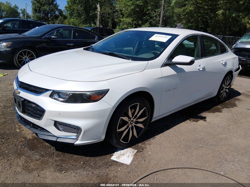 Vin: 1g1zf5sx6gf338225, lot: 46553662, chevrolet malibu 2lt 20162