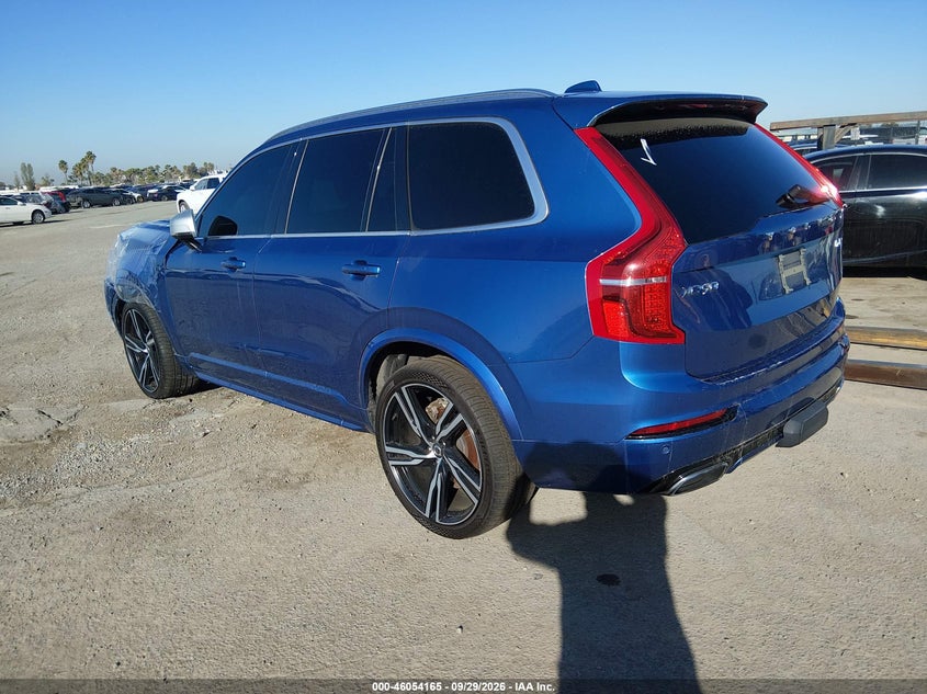 Vin: yv4a22pm9g1042073, lot: 46553686, volvo xc90 t6 r-design 20163