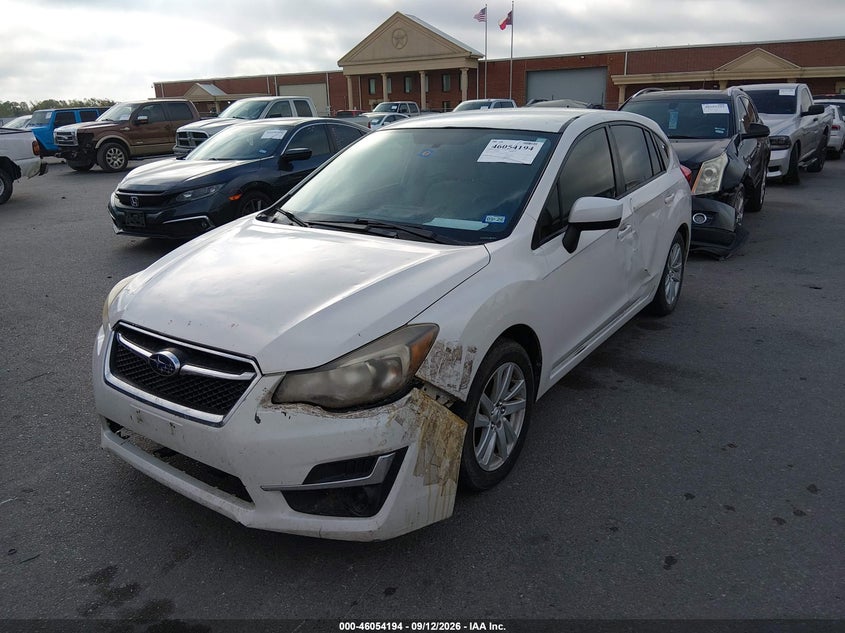 2016 SUBARU IMPREZA auction photo 2