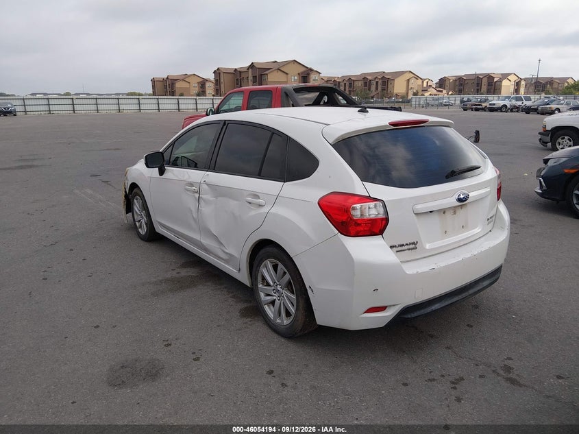 2016 SUBARU IMPREZA auction photo 3