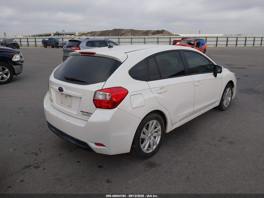 2016 SUBARU IMPREZA auction photo 4