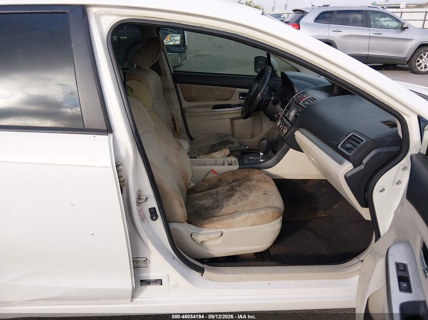 2016 SUBARU IMPREZA auction photo 5