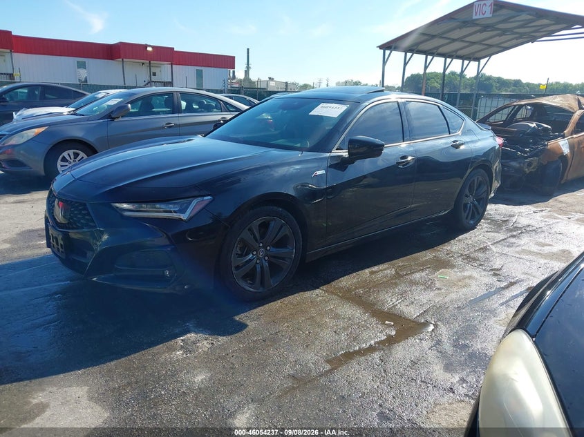 Vin: 19uub6f50ma010109, lot: 46553758, acura tlx a-spec package 20212