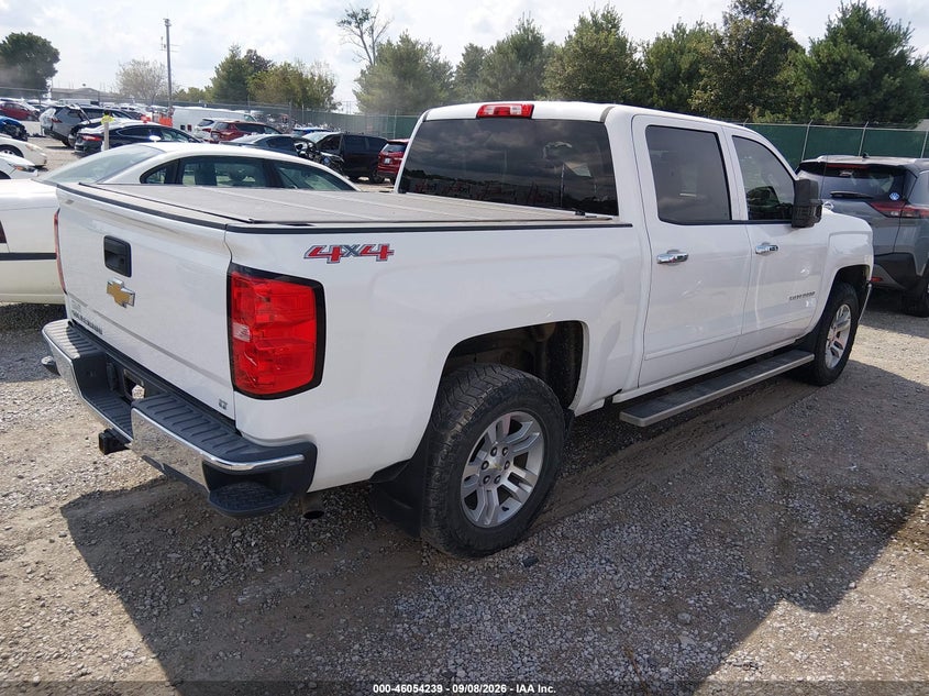 Vin: 3gcukrec5hg245029, lot: 46553760, chevrolet silverado 1500 lt 20174