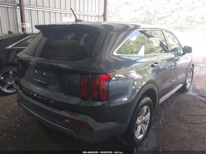 Vin: 5xyrg4lc9mg007674, lot: 46553776, kia sorento lx 20214