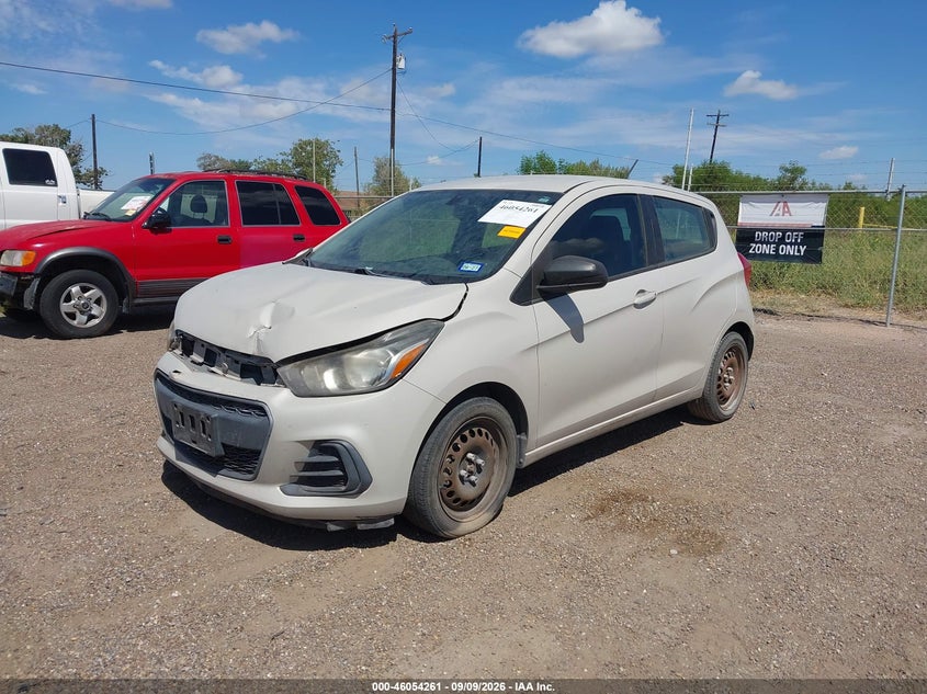 Vin: kl8cb6saxhc840354, lot: 46553782, chevrolet spark ls cvt 20172