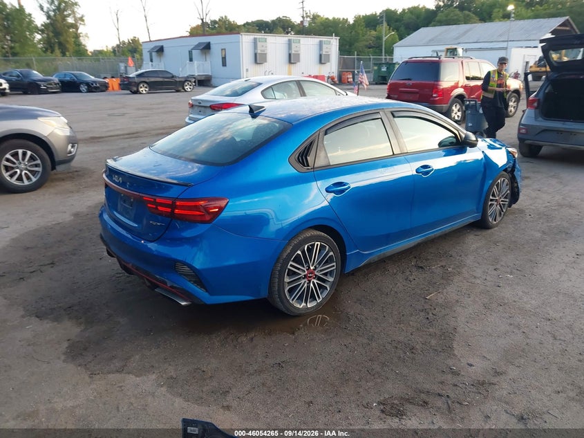 Vin: 3kpf44ac2pe599211, lot: 46553786, kia forte gt 20234