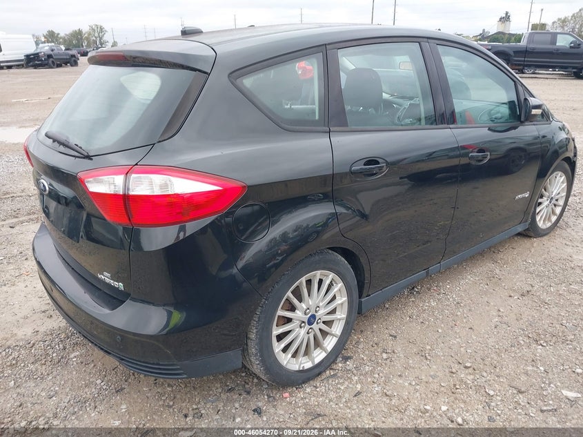 Vin: 1fadp5au9el504683, lot: 46553791, ford c-max hybrid se 20144