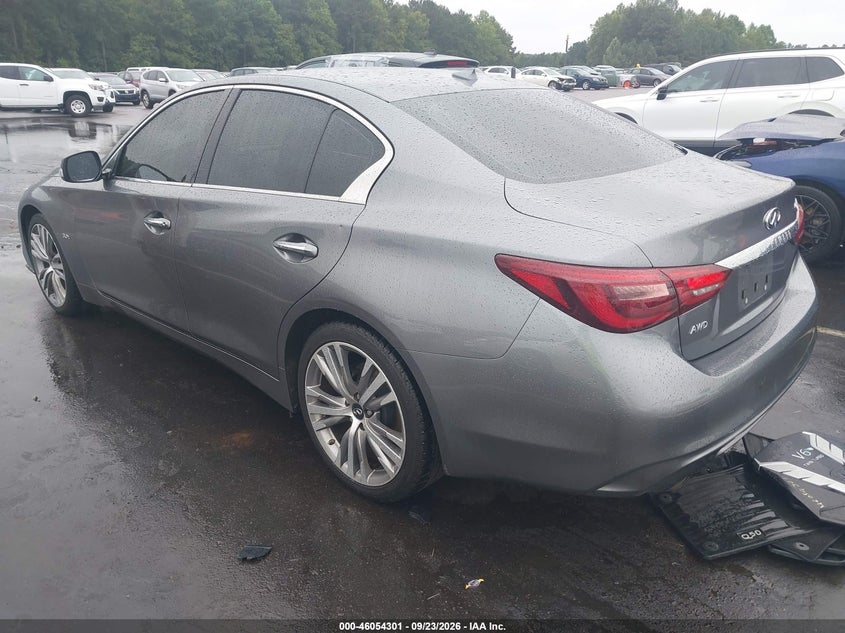 Vin: jn1ev7ar3jm440420, lot: 46553822, infiniti q50 3.0t sport 20183
