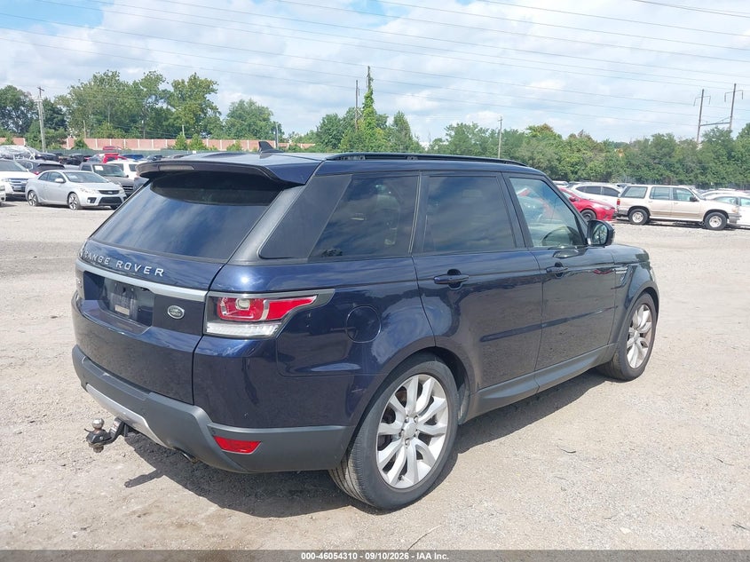 Vin: salwr2kf2ga112552, lot: 46553831, land rover range rover sport 3.0l v6 turbocharged diesel hse td6 20164