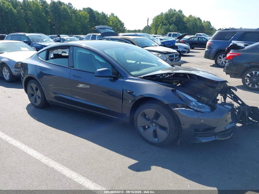 Vin: 5yj3e1ea4nf329041, lot: 46553834, tesla model 3 rear-wheel drive 2022 img_1