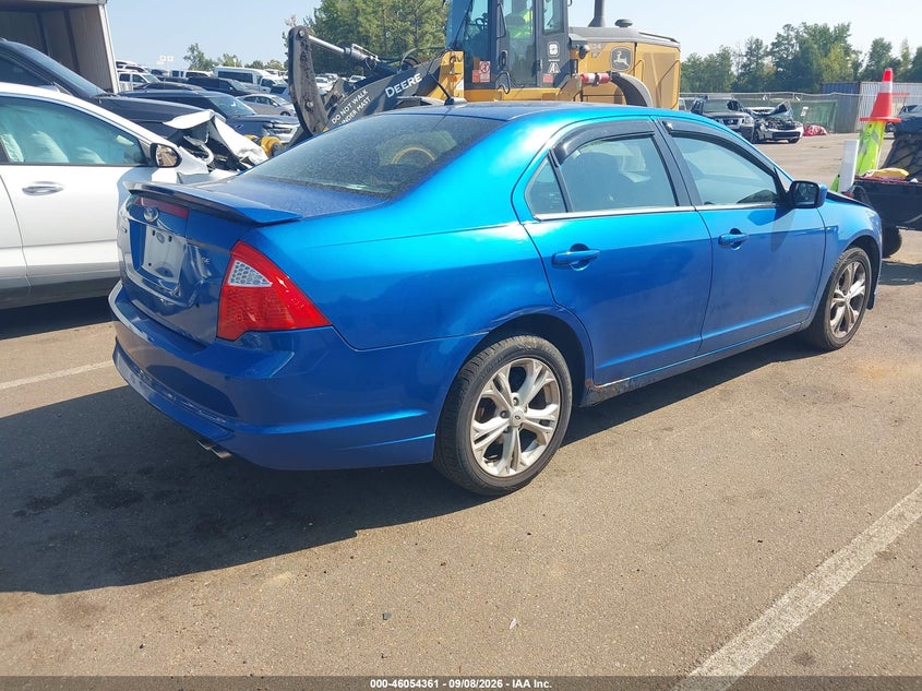 Vin: 3fahp0ha4cr244885, lot: 46553882, ford fusion se 20124