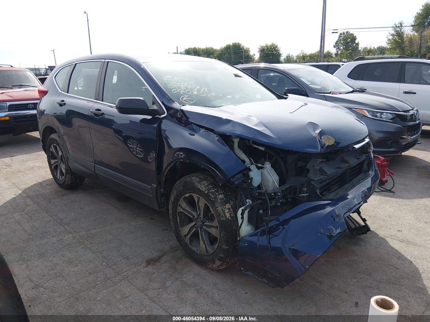 2018 Honda Cr-V Lx, Front, IAAI, VIN 2HKRW6H39JH232110