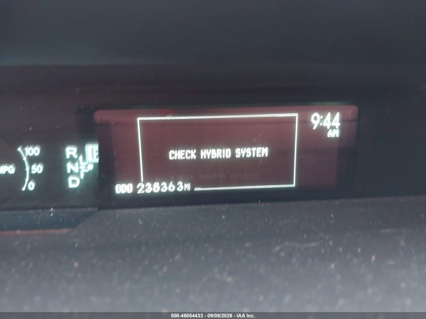 TOYOTA PRIUS 2010 VIN JTDKN3DU5A0069390