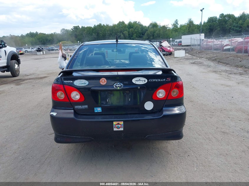 2006 TOYOTA COROLLA SEDAN 1.8L I-4 DOHC, VVT, REGULAR , 126HP